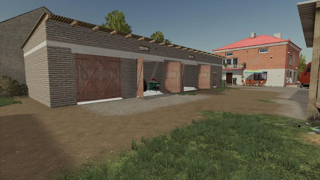 Cowshed With A Garage