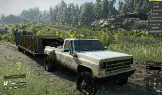 Delta Pickup with Gooseneck Trailer