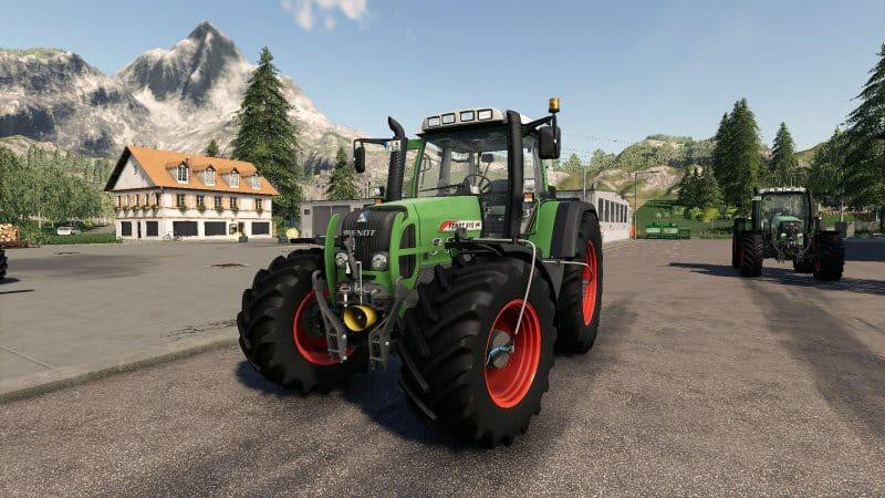 Fendt 700/800 TMS with TirePressure and Com 2