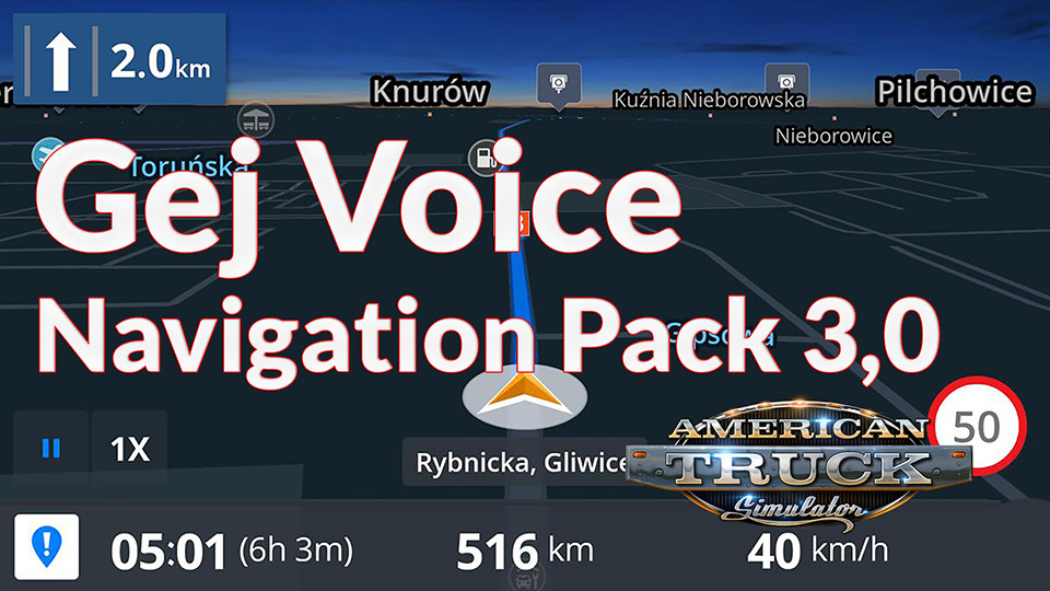 Gej Voice Navigation Pack