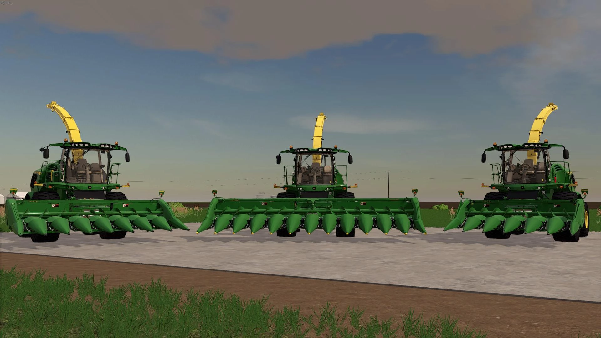 John Deere 606C/608C Earlage Header v 1.0