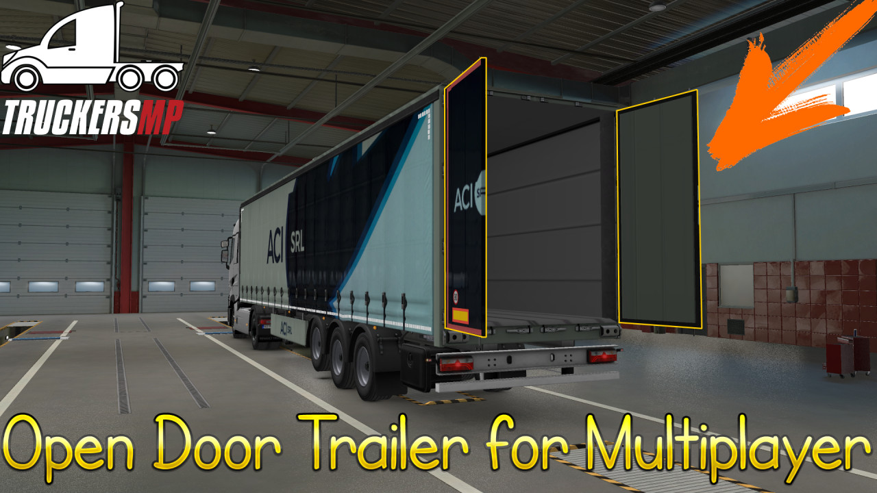 Open Side Trailer For Multiplayer 61 different companies paintjob by MLT