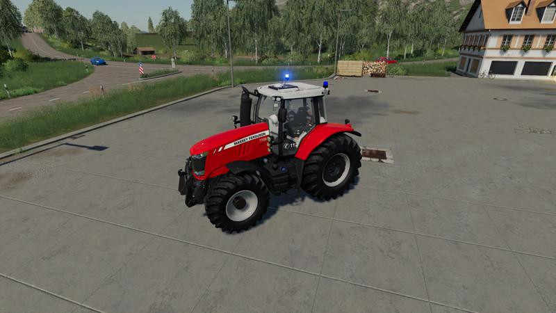 MF7700 - fire engine tractor
