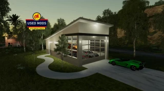 Modern Garage with Workshop Function