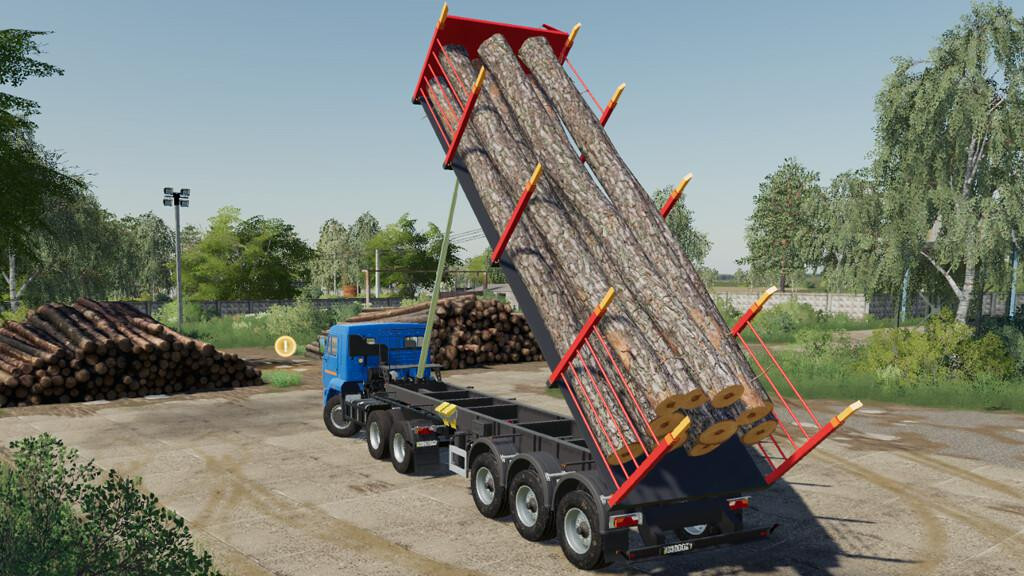 Nefaz 9509 Logging Truck
