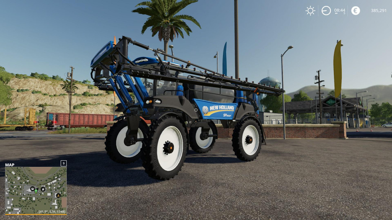 New Holland SP.400F Section Control