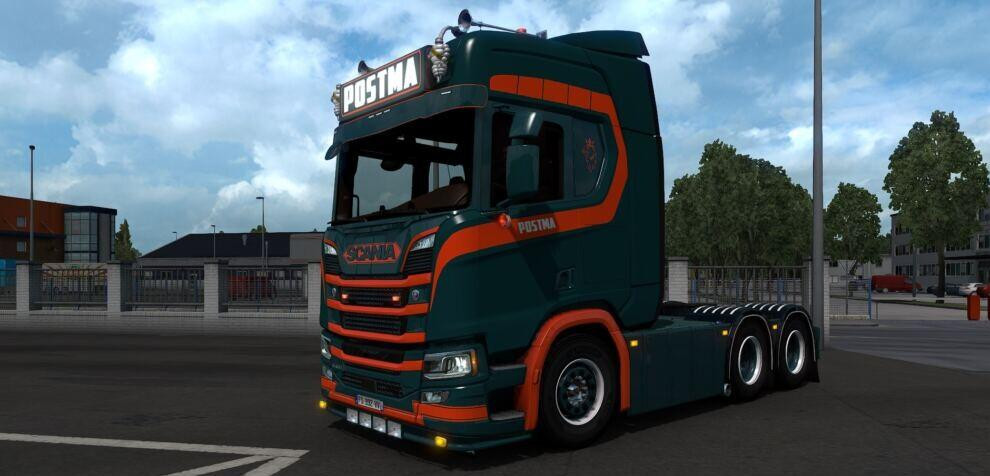 Postma Transport Paint Job
