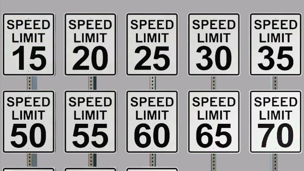 Speed Limit/Restriction Signs v 1.0 - FS 19