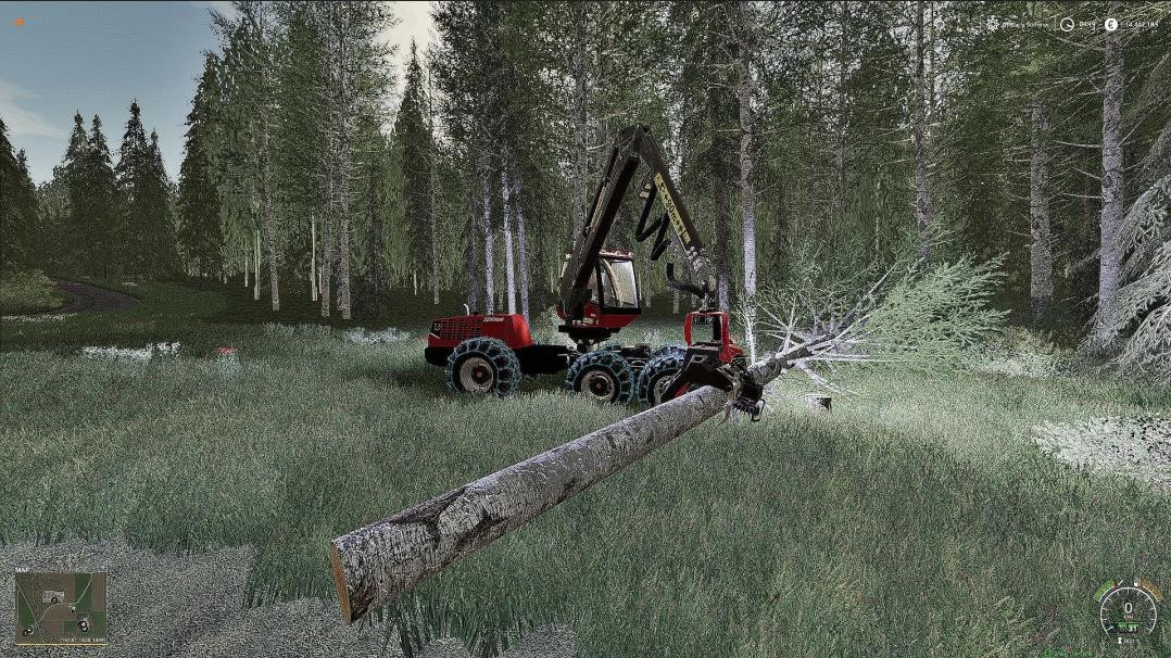 Valmet 931 harvester
