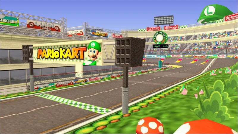 Wii Luigi Circuit [Mario Kart 8 Deluxe] [Mods]