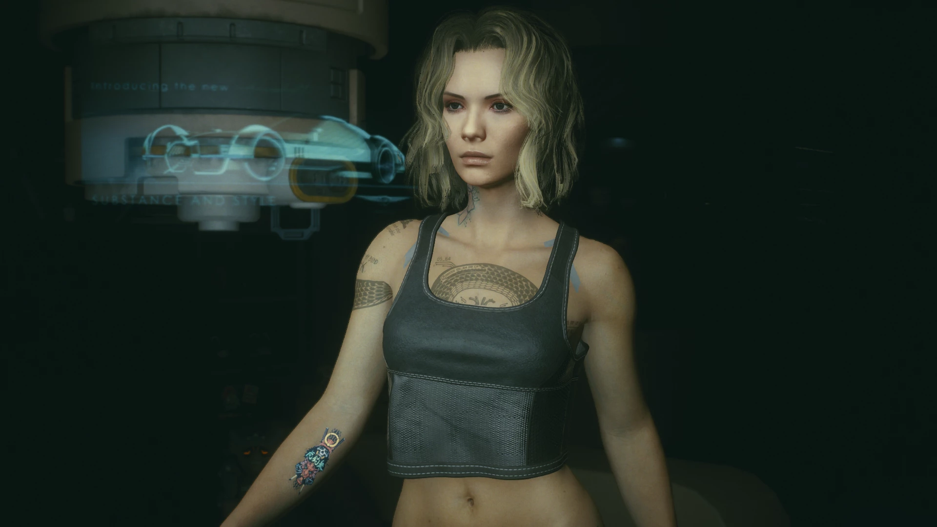 Jade female V preset (CyberCAT) 2 - Cyberpunk 2077