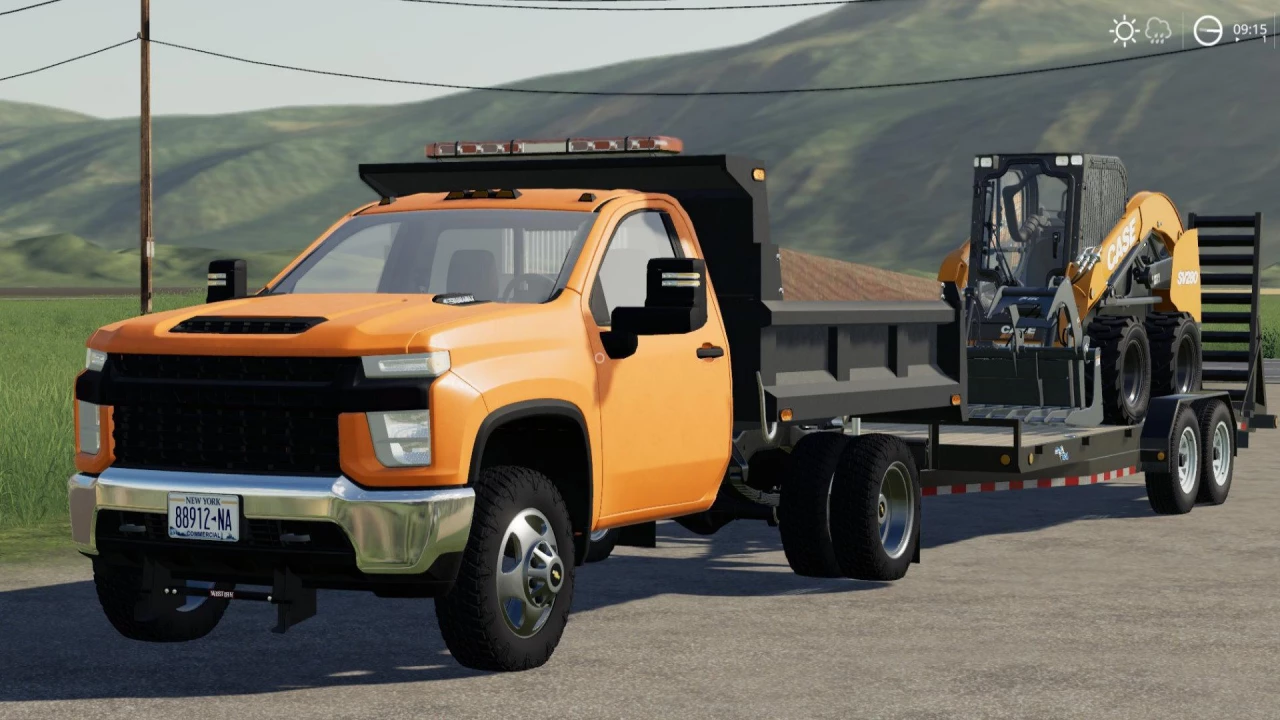 2020 Chevy 3500HD Single Cab Dump Truck