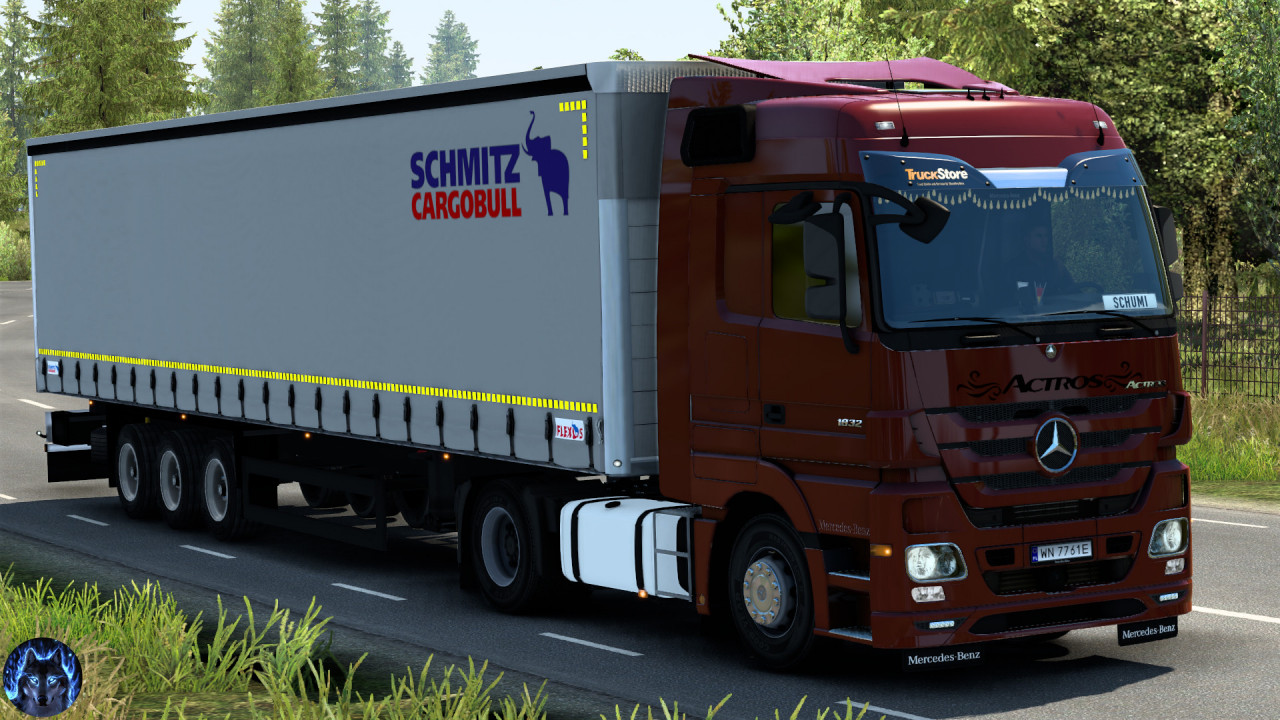 Mercedes Actros MP3 Reworked