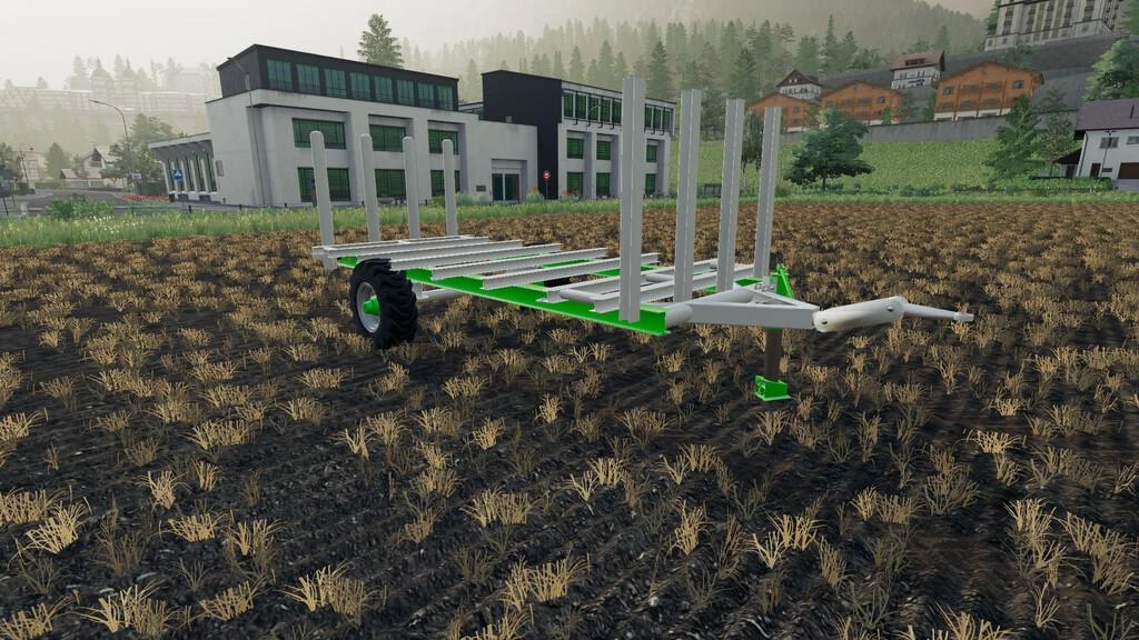 Homemade Bale Trailer v 1.0 - FS 19