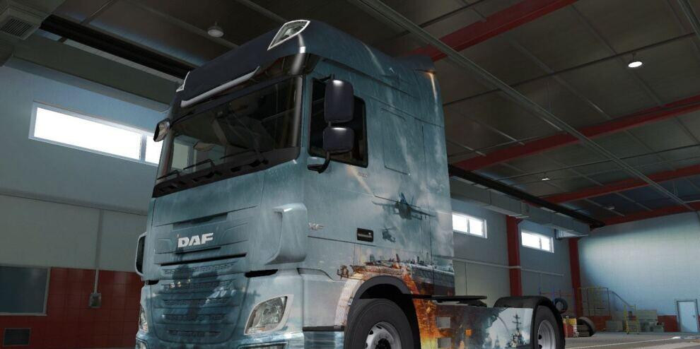 Battlefield DAF XF Skin