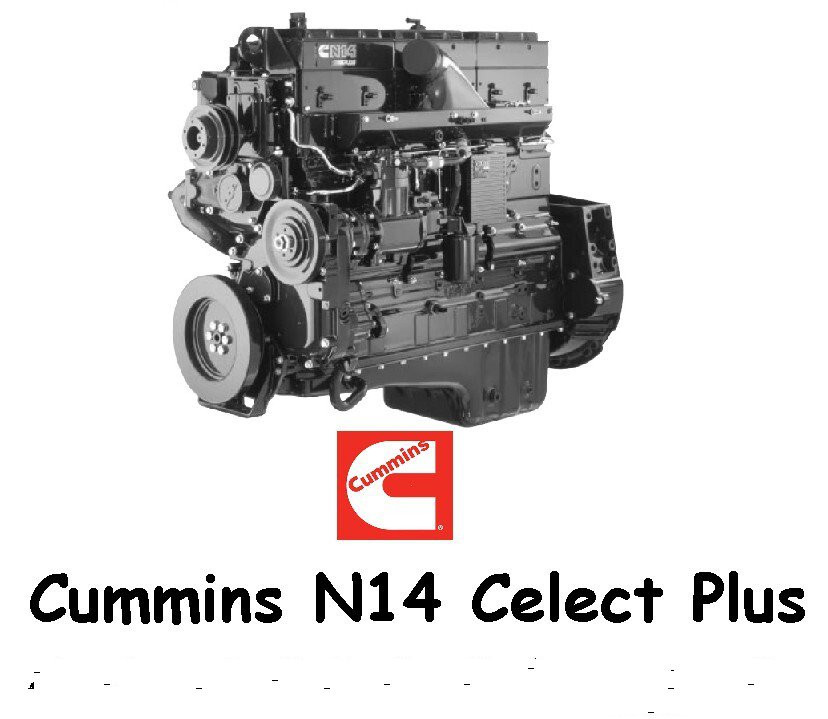 Cummins N14 Celect Plus engine pack