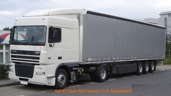 Daf Xf Open Pipe Sound Reworked