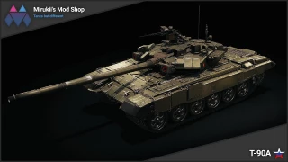 Mirukii's T-90A Remodel (Obj. 140 Replacement)