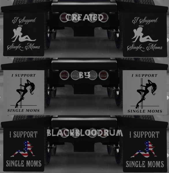 Single Moms Mudflap Pack v3.3.1