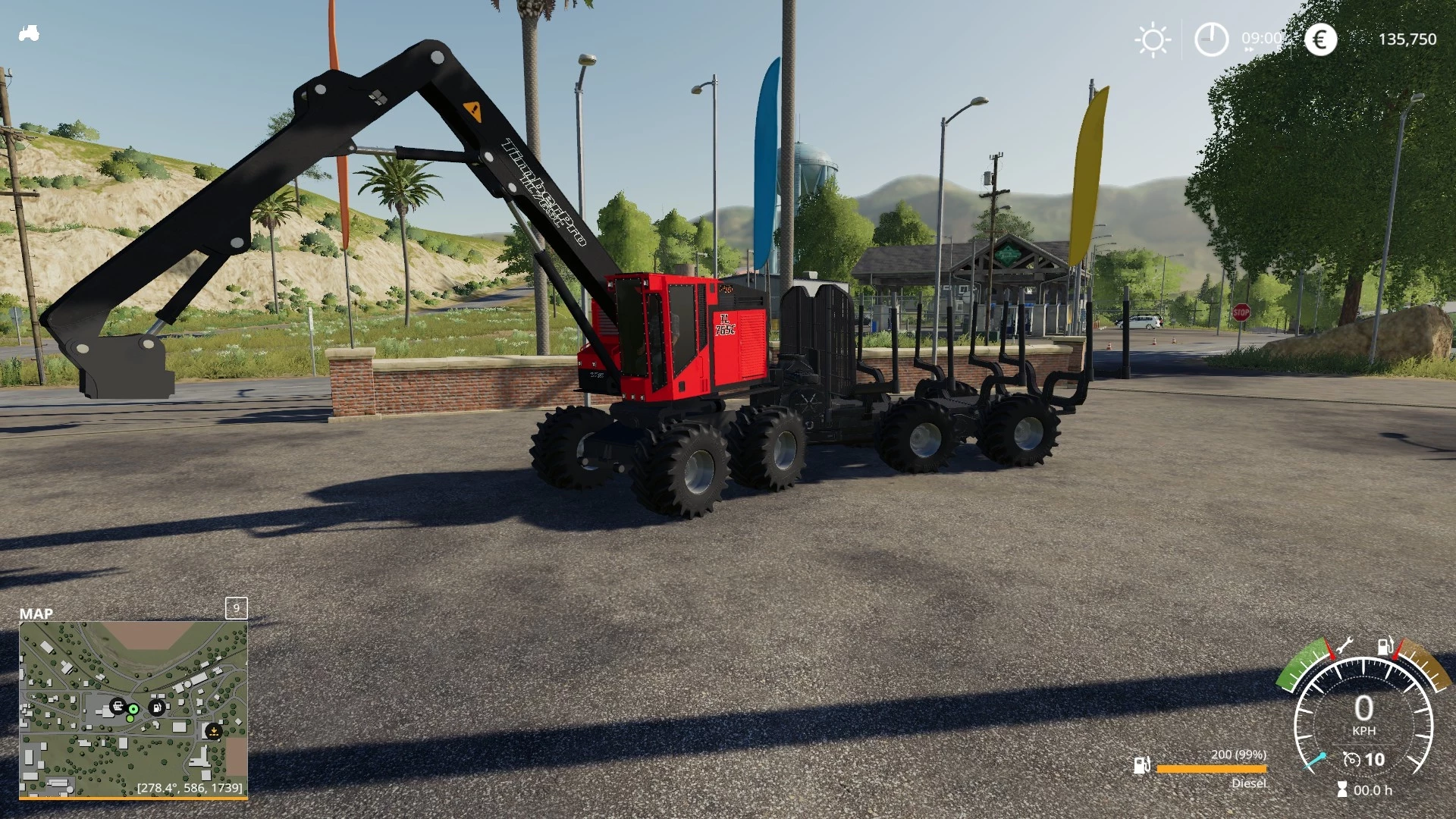 Timberpro Forwarder v 1.0