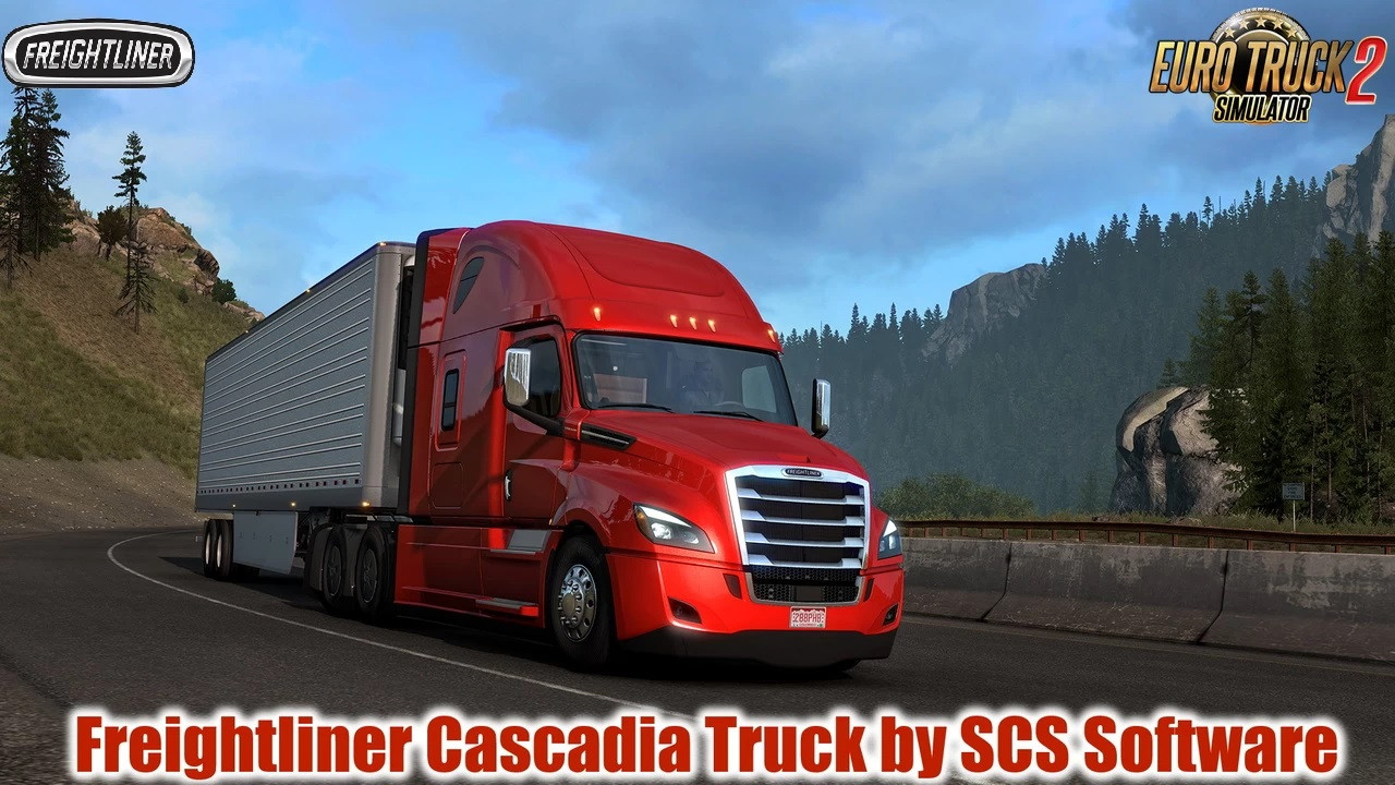 Freightliner Cascadia 2019 by SCS Software ETS2 1.38