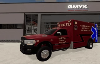 Dodge Ram 3500 Ambulance v 1.0 thumbnail 2