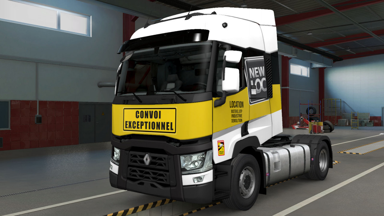 SKIN RENAULT T SMALL CAB - NEW LOC EDITION