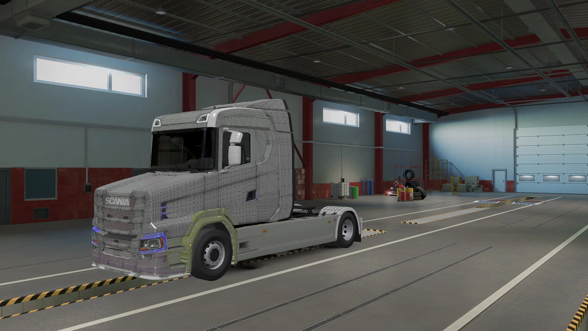 Scania Ng Tcab Scs Base Example Skin 1 - Ets 2