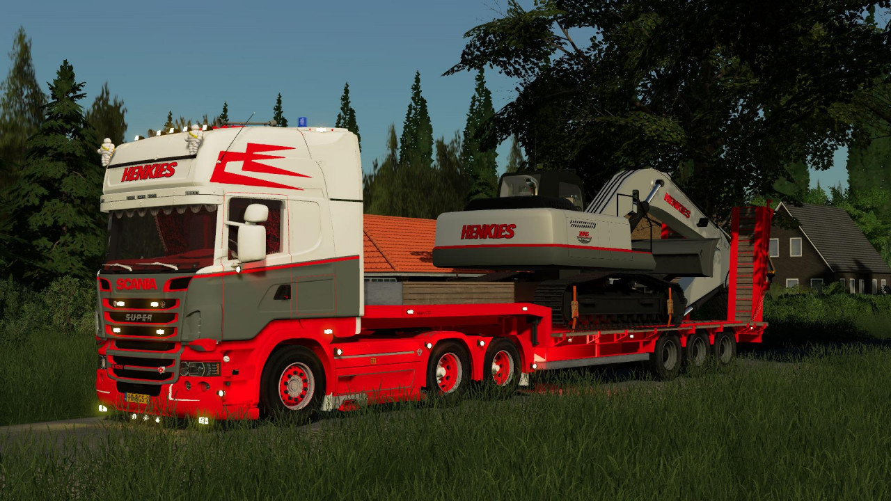 Scania R620 Topline 6x2 Boogie