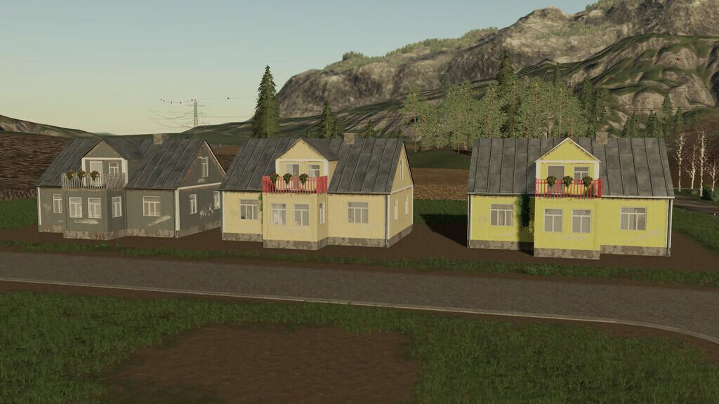 Houses In Polish Style