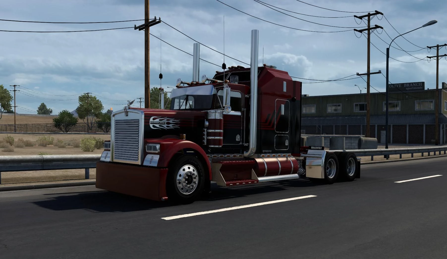 Kenworth W900 Lb Custom V16 Ats