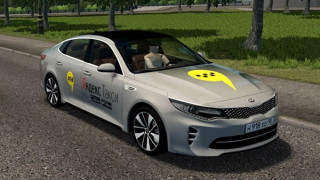Kia Optima GT 2016 (Yandex Taxi)