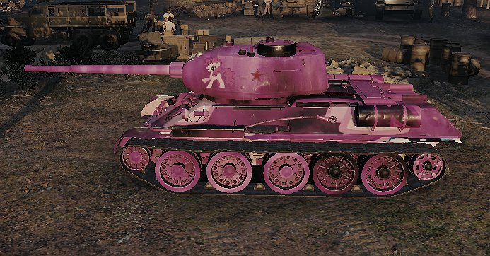 T-34-85M "My Little Pony"