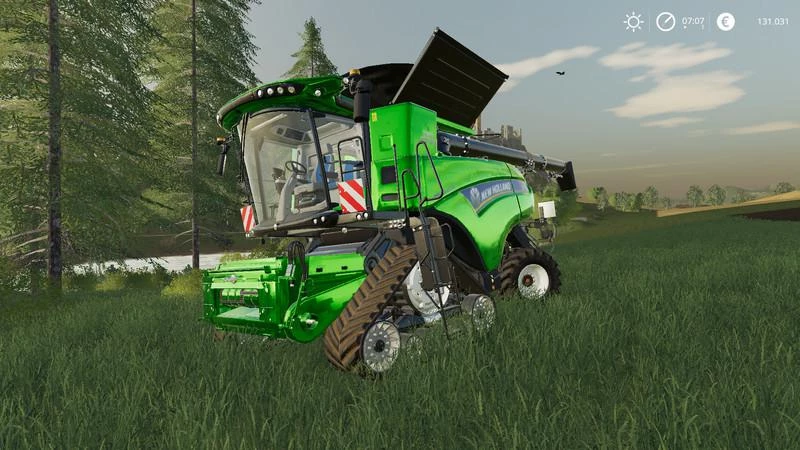 New Holland CR10.90 with cutting unit for sugar cane v 1.0
