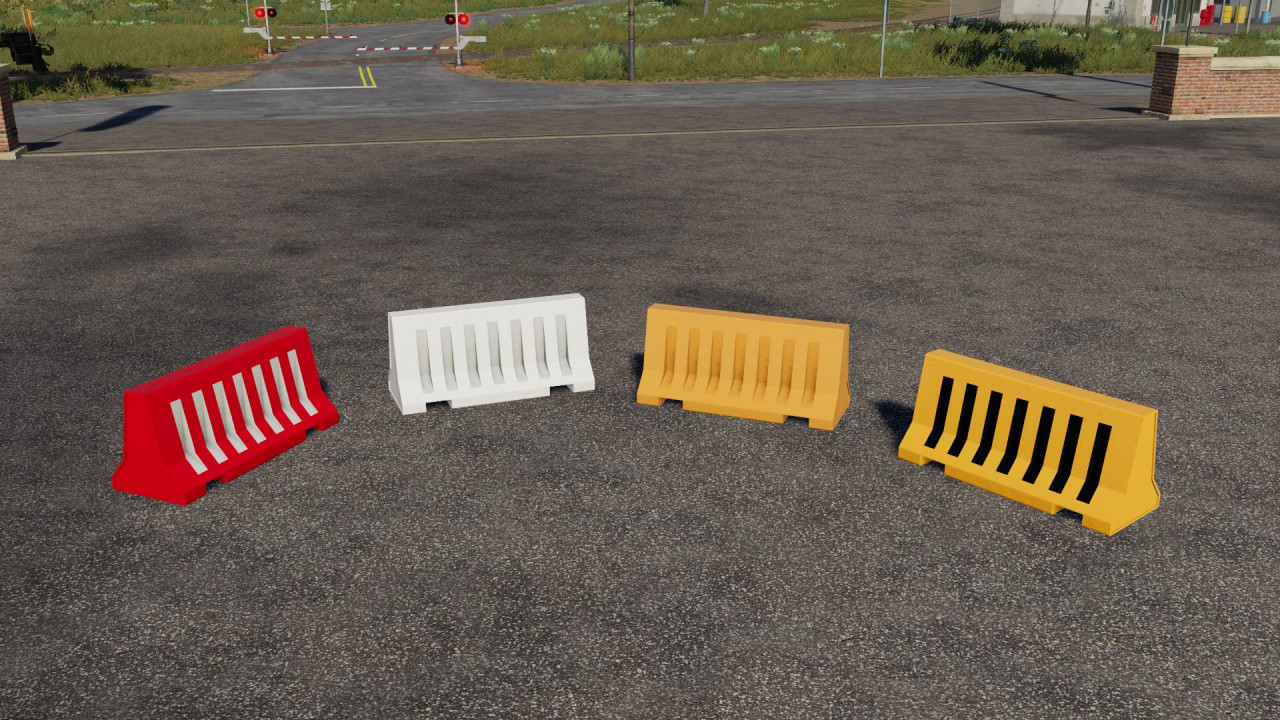 Plastic Road Barrier