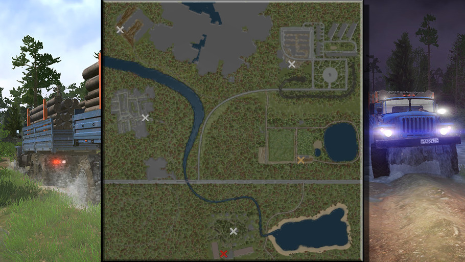 map «Forest area 4»