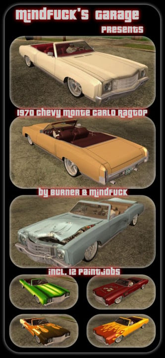 1970 Chevrolet Monte Carlo Ragtop
