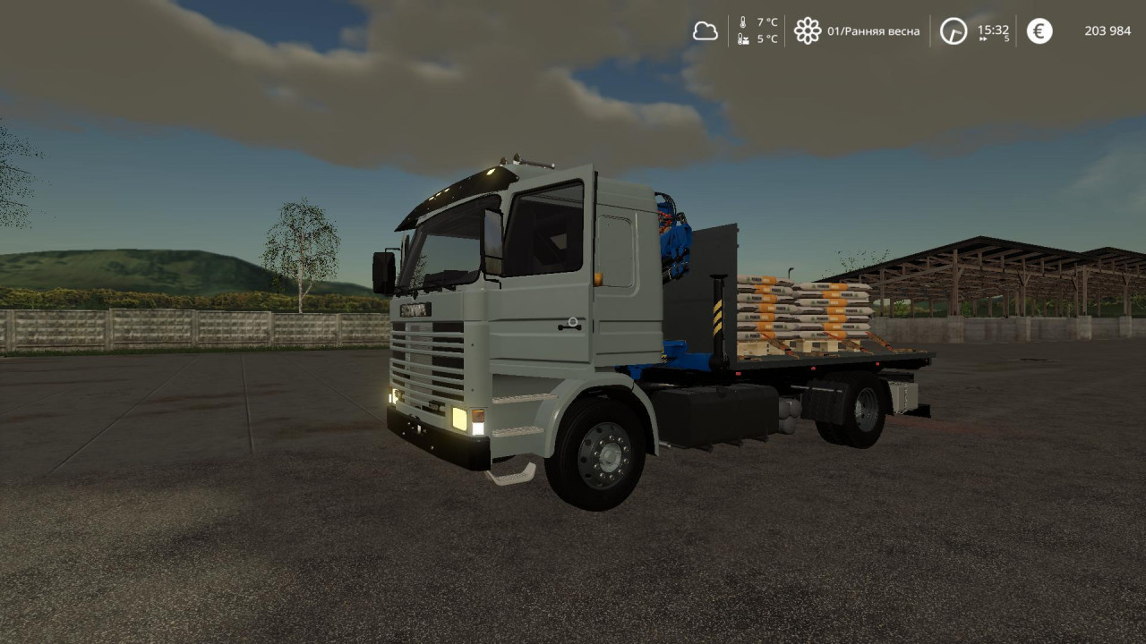 Scania 113H Crane - Conversion