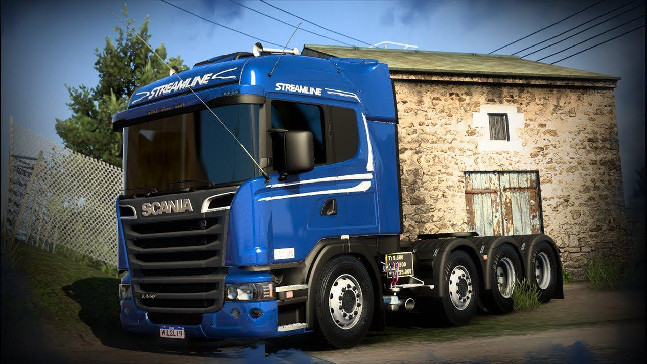 Scania Streamline 8X4 Brasil Edition v1.0 1.40.x ETS 2