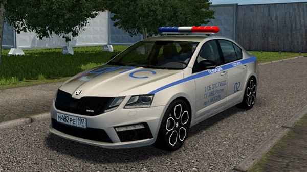 Skoda Octavia RS 2017 Police