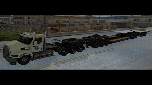 Stacked SCS Lowboy Trailers 1.0