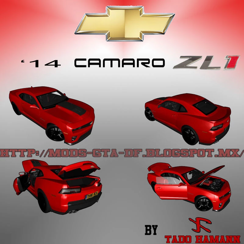 204 Chevrolet Camaro ZL 1 - GTA: SA