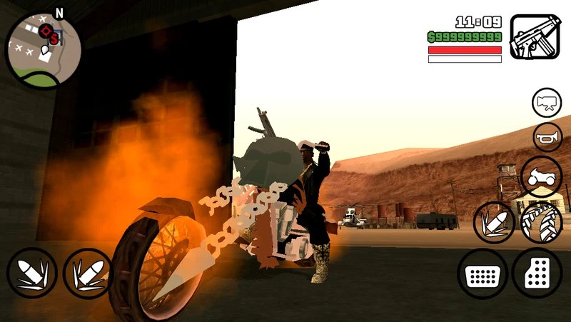 Como jogar com o mod Motoqueiro Fantasma no GTA San Andreas (PC) 