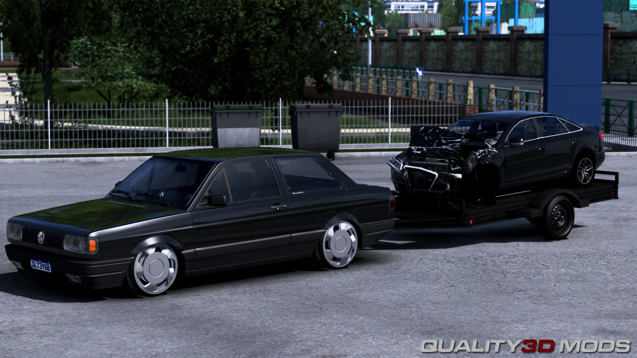 Volkswagen Voyage Turbo + Trailer - ETS2 1.40