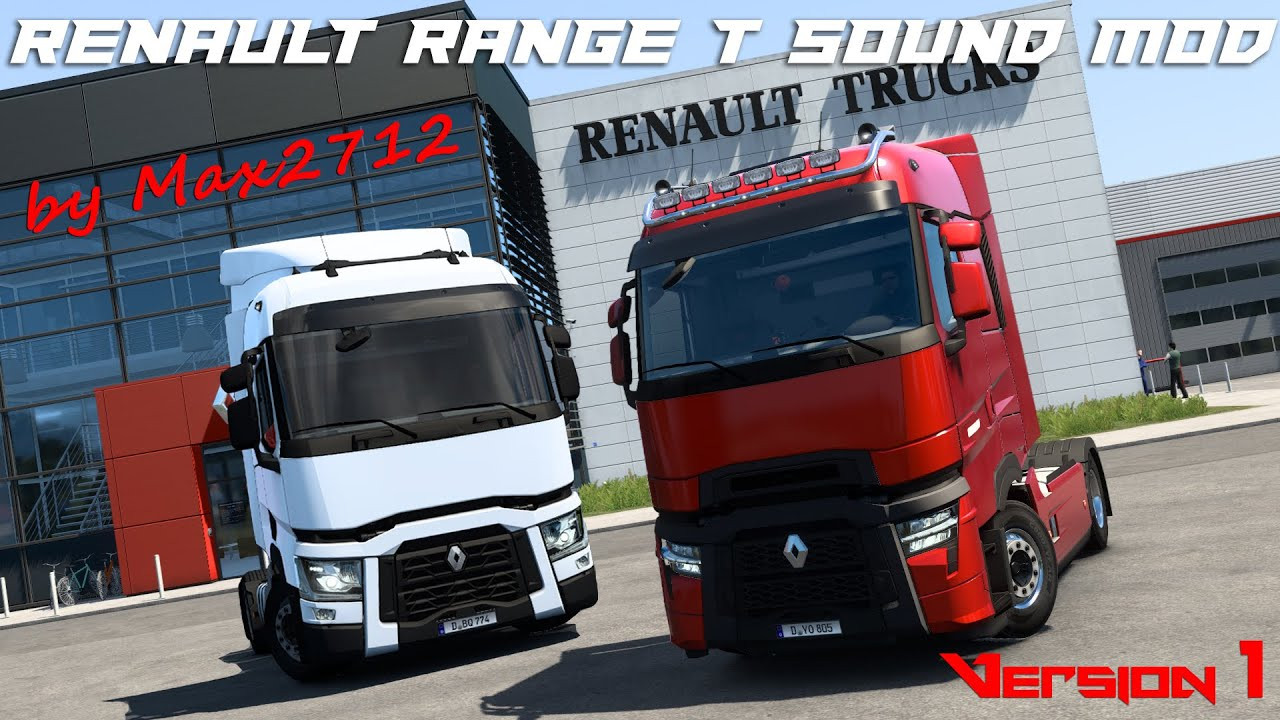 Renault Range T sound mod by Max2712