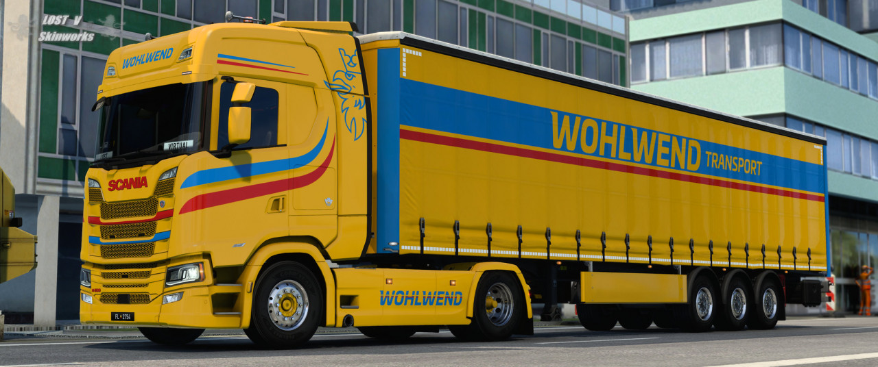 Wohlwend Transport Scania Skinpack