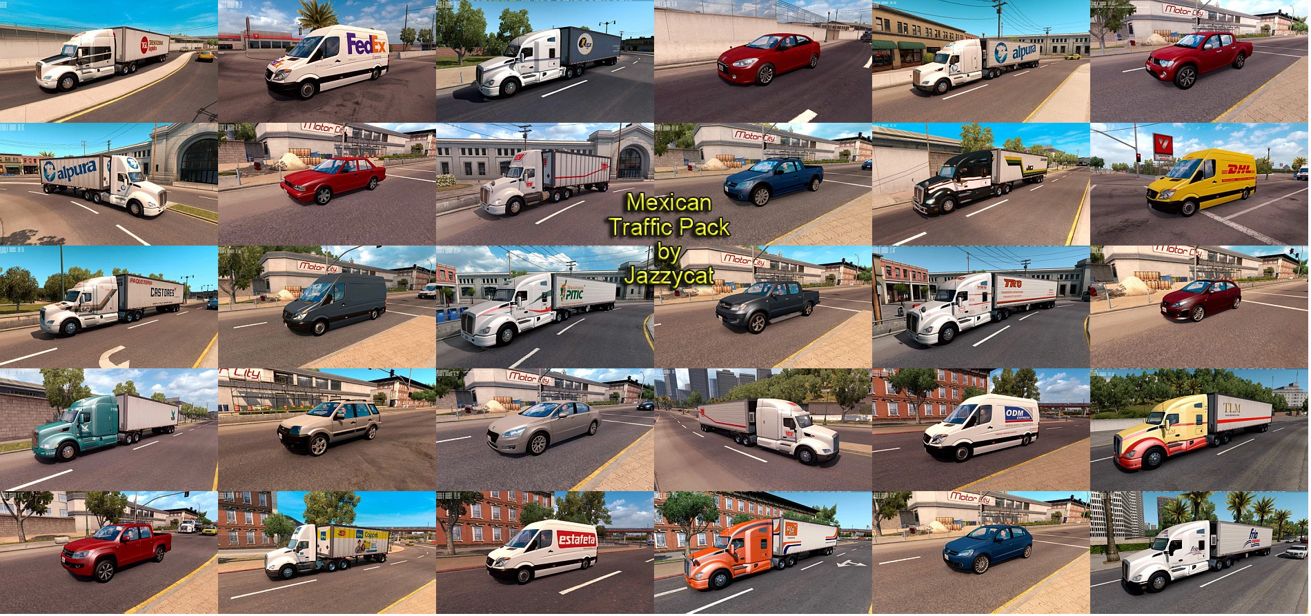 Mexican Traffic Pack by Jazzycat 2.6.10