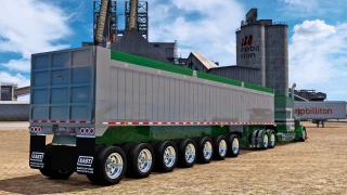 East 7-Axle End Dump Ownable 1.40 thumbnail 3