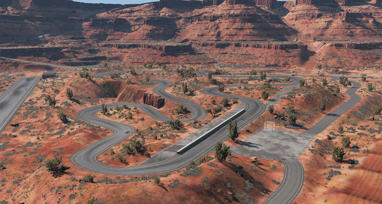Карта utah beamng drive