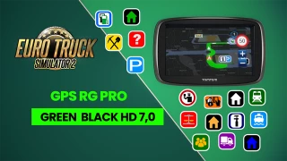 GPS RG PRO GREEN BLACK HD 7,0 thumbnail 2